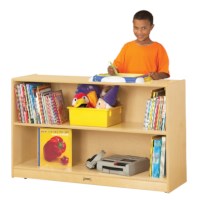 Low Adjustable Mobile Straight-Shelf
