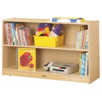 Low Adjustable Mobile Straight-Shelf