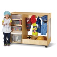 Dress-Up Center with Bins