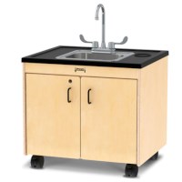 Clean Hands Helper Portable Sink - 26" Counter - Stainless Steel Sink
