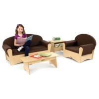 Komfy Sofa, Chair & Tables – 4 pc. Set