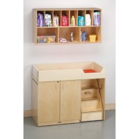 Diaper Changer with Stairs - Right