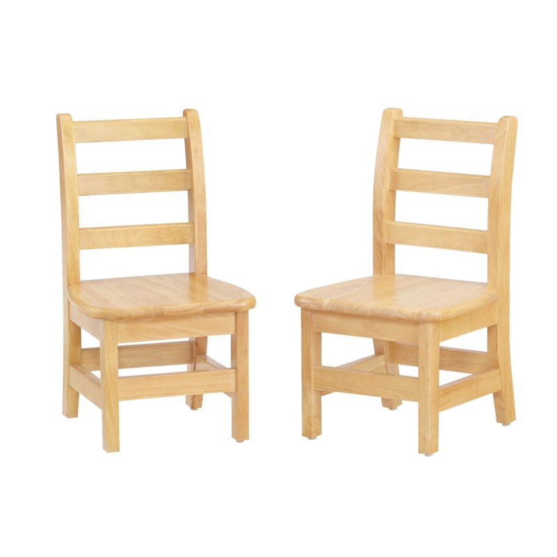 Ladderback Chair 12" Height - Set of 2
