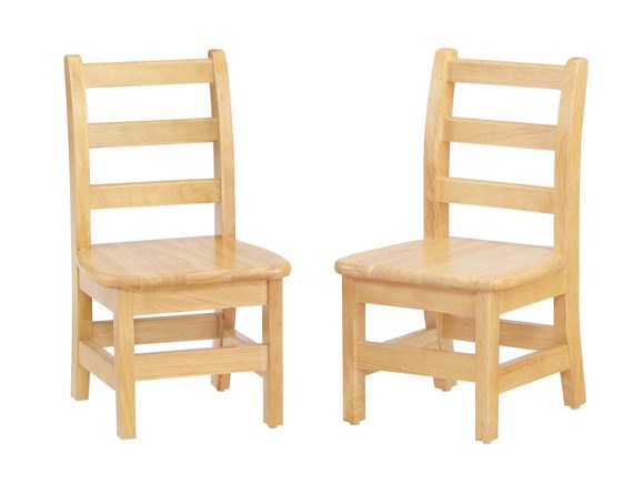 Ladderback Chair 14" Height - Set of 2