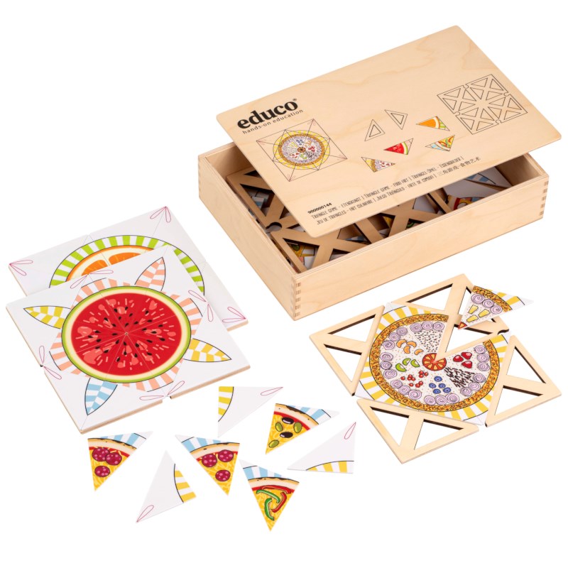 Triangle Game - Food Art