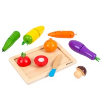 Vegetable Set Wood 