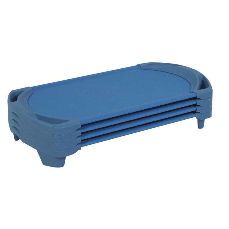 SpaceLine Cot Toddler 4 Pack – Ocean Blue