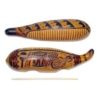 Gourd Scraper Fire Burned