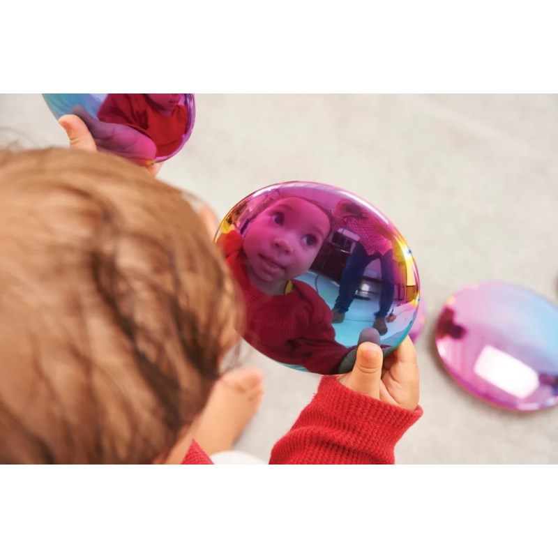 Sensory Reflective Buttons - Color Burst