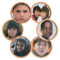 Children Faces From Around the World Puzzles (Set of 6)