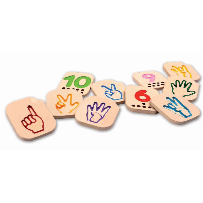 Hand Sign Numbers 1-10