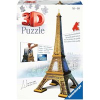 3D Puzzle Building Eiffel Tower - 216 Pieces