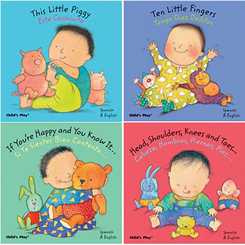 Baby Rhyming Bilingual Board Book Set