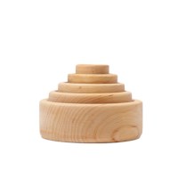 Natural Stacking and Nesting Bowls