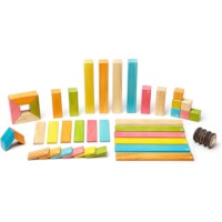 Magnetic Wooden Blocks 42 Piece