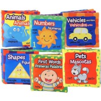 Bilingual Fabric Book Set of 6