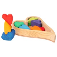 Rainbow Hearts Building Set