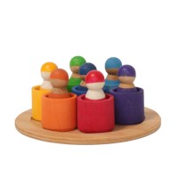 Seven Friends in Bowls