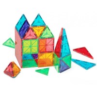 Magna-Tiles Clear Color 100 Piece Set