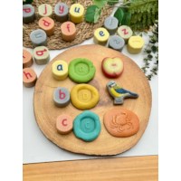 Alphabet Stamping Stones - Lowercase
