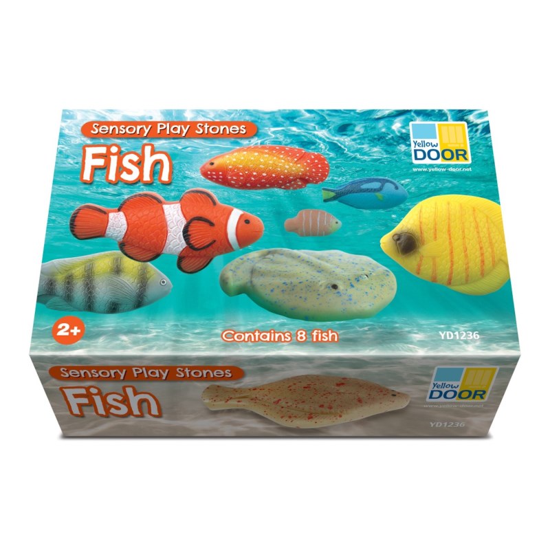 Sensory Play Stones - Fish