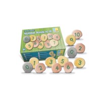 Number Pebbles - Number Bonds to 10 Set (22 Pebbles)