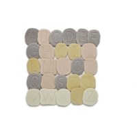 Feels-Write Uppercase Letter Stones