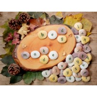 Alphabet Pebbles Word Building