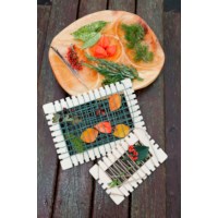 Natural Weaving Frames (Set of 2)