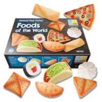 Foods of the World Sensory Play Stones