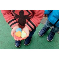 Kindness Hearts Sensory Stones